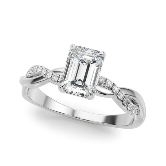 Myoporum Engagement Engagement Ring - Front