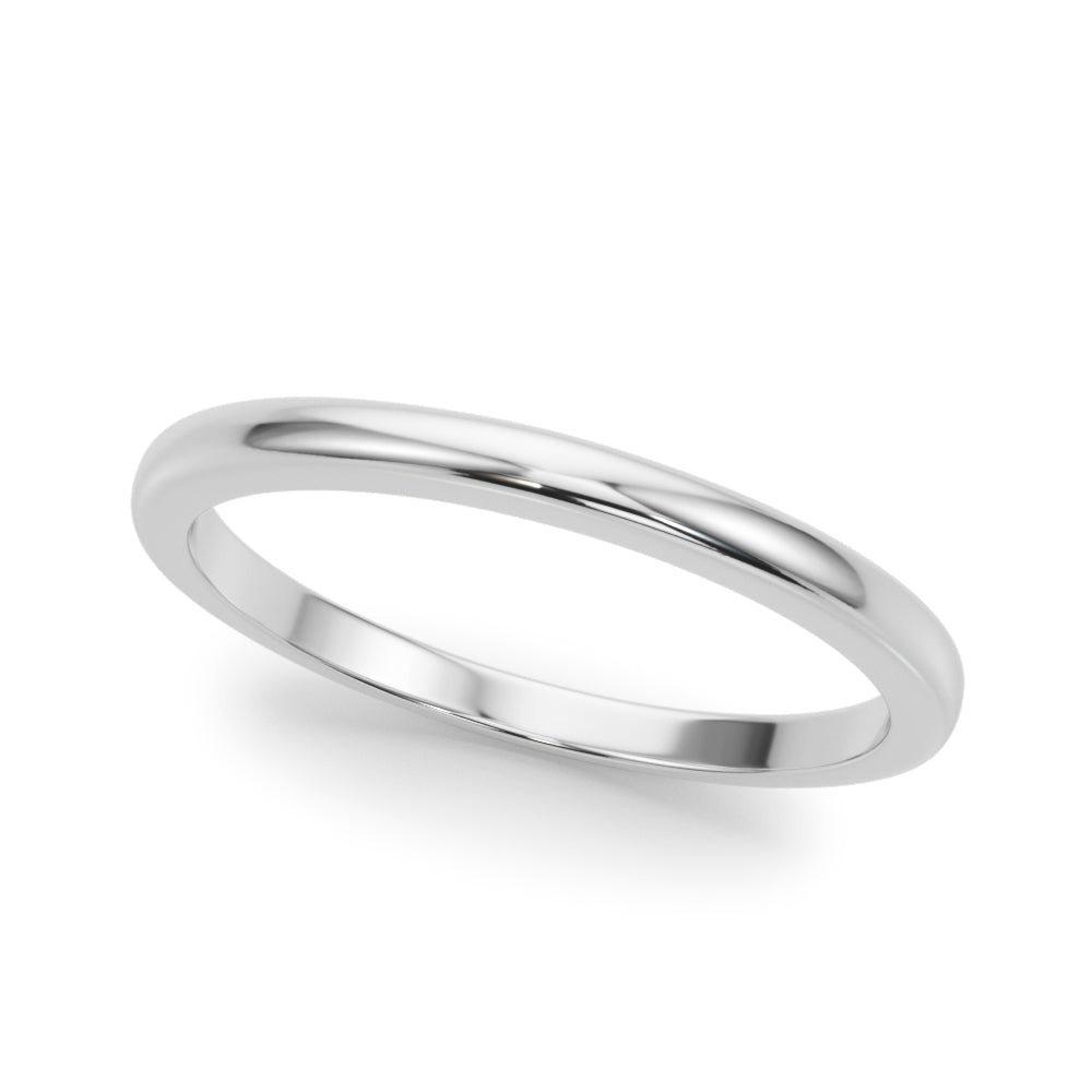 Clarkia Matching Wedding Band, product view 3 | Southern Star Diamonds