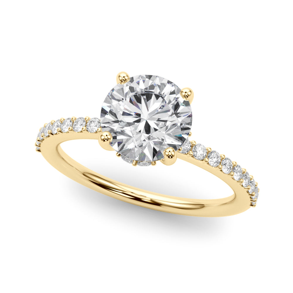 Cecily Hidden Halo — 51207-E-13/4