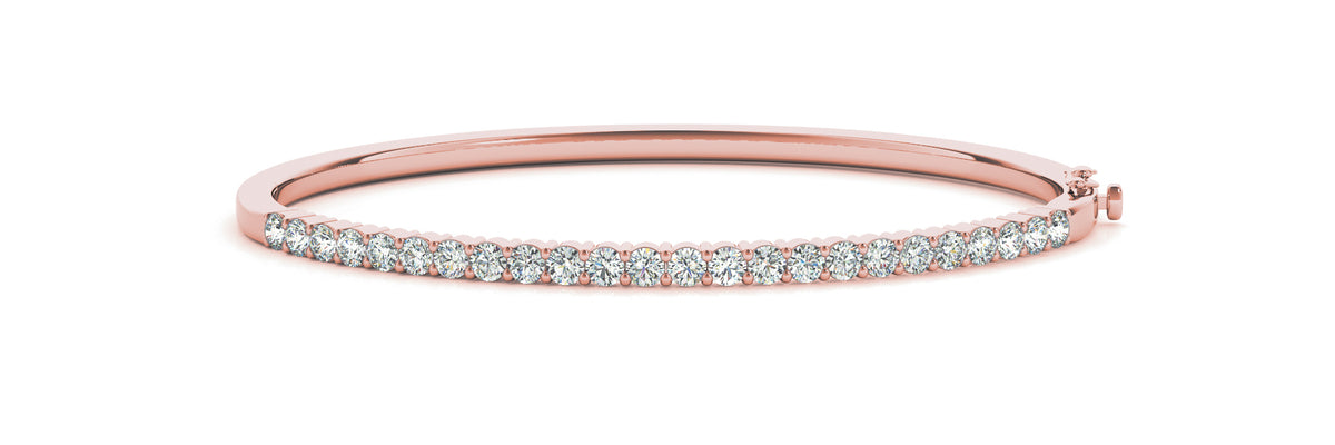Melaleuca Traditional Bangle, product view 2 | Southern Star Diamonds