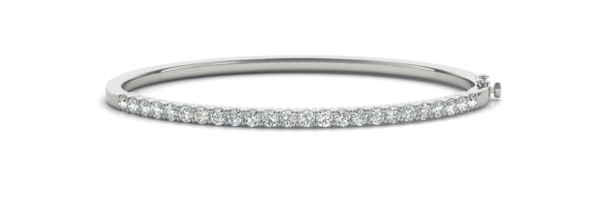 Melaleuca Traditional Bangle, product view 3 | Southern Star Diamonds