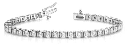 Storrier Bar Set Tennis Bracelet, product view 3 | Southern Star Diamonds