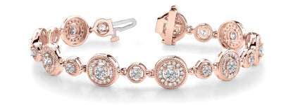 Genevieve Vintage Bracelet, product view 2 | Southern Star Diamonds