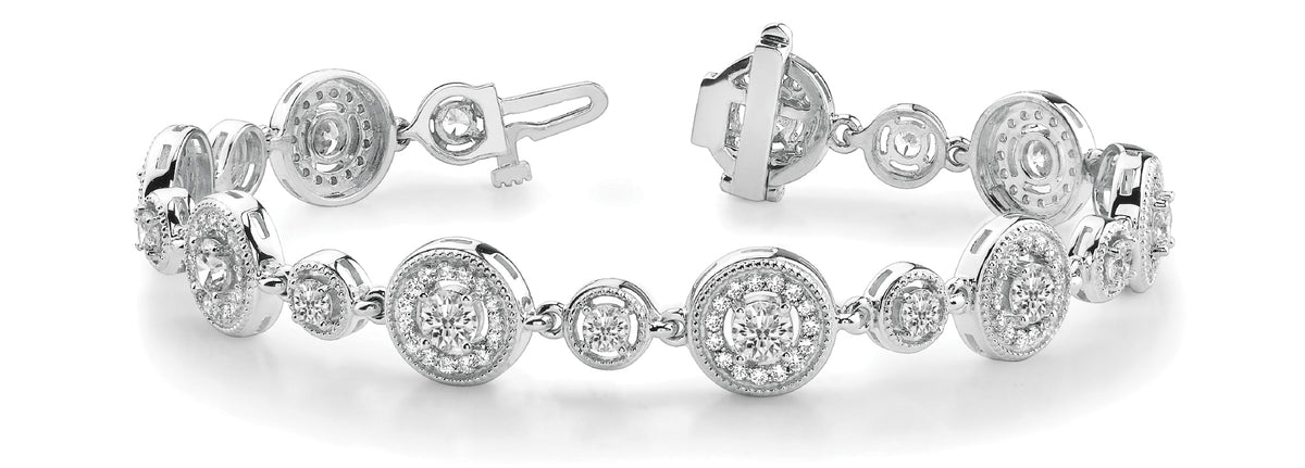 Genevieve Vintage Bracelet, product view 3 | Southern Star Diamonds