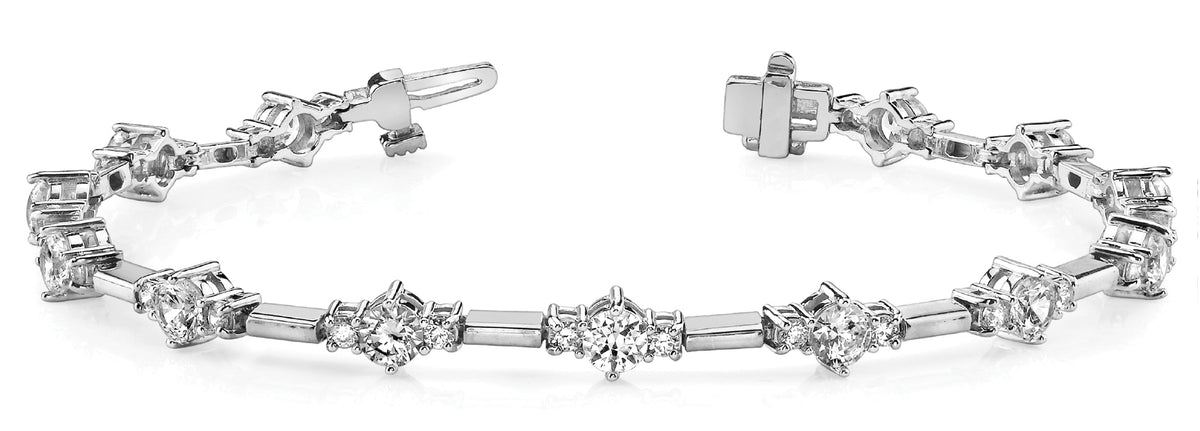 Chrysanthemum Fashion Bracelet, product view 3 | Southern Star Diamonds