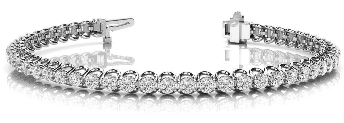Correa Prong Set Tennis Bracelet, product view 3 | Southern Star Diamonds