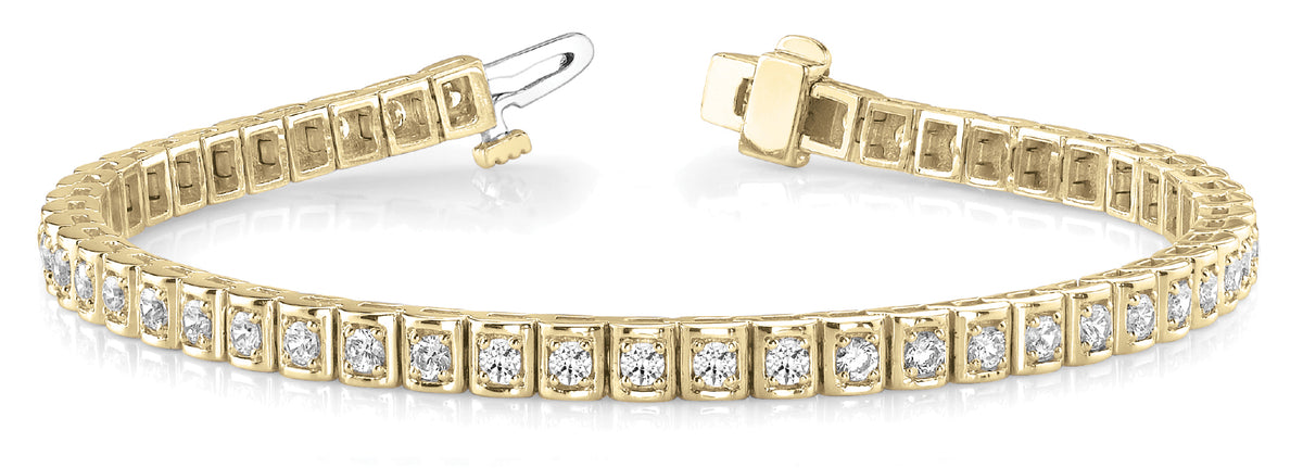 Kangaroo Paw Prong Set Tennis Bracelet | Southern Star Diamonds