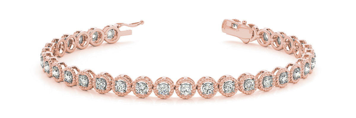 Rosalind Prong Set Tennis Bracelet, product view 2 | Southern Star Diamonds