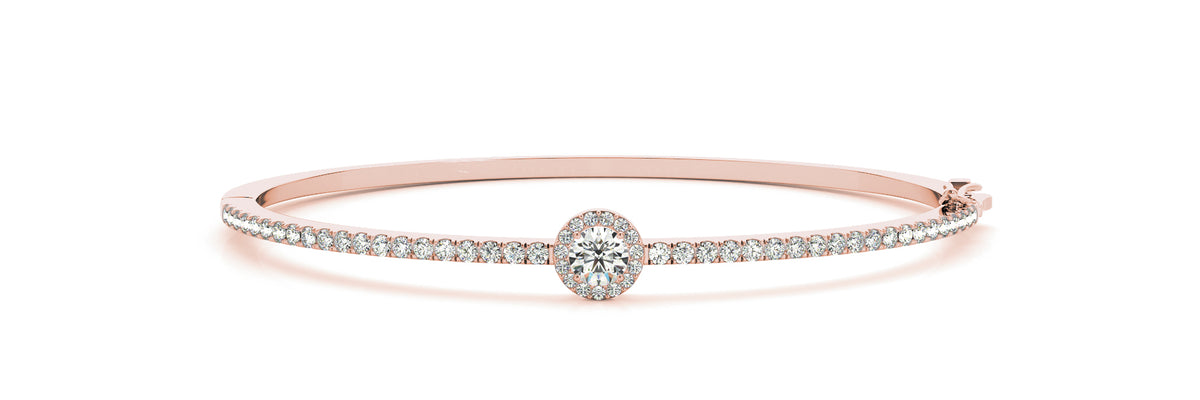 Estelle Traditional Bangle, product view 2 | Southern Star Diamonds