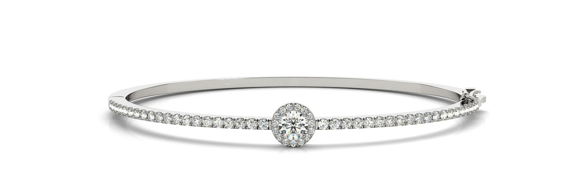 Estelle Traditional Bangle, product view 3 | Southern Star Diamonds