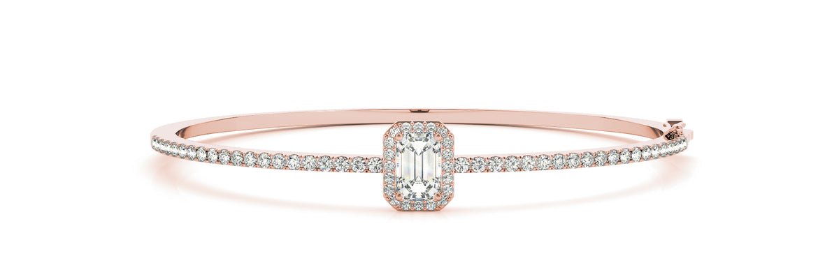 Viola Traditional Bangle, product view 2 | Southern Star Diamonds