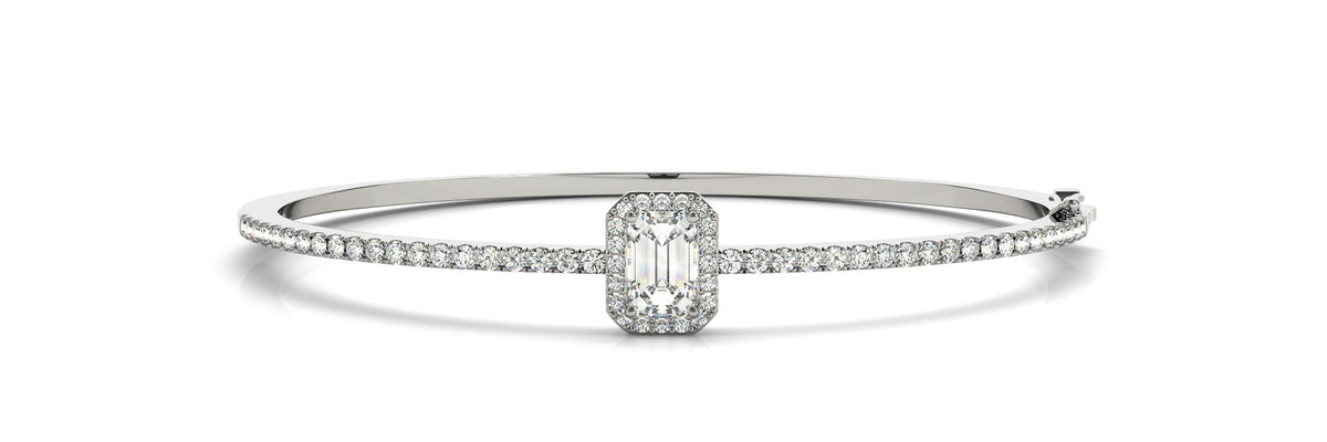 Viola Traditional Bangle, product view 3 | Southern Star Diamonds