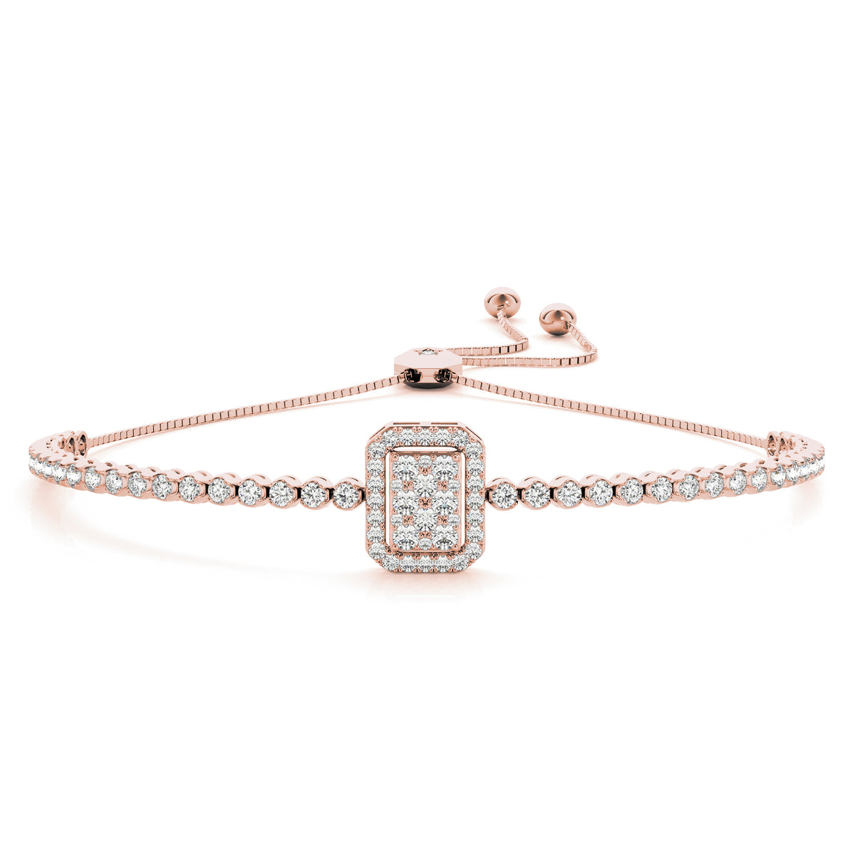 Hakea Cluster Adjustable Bracelet, product view 2 | Southern Star Diamonds