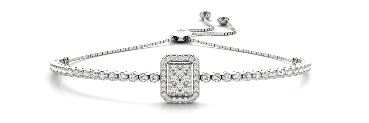Hakea Cluster Adjustable Bracelet, product view 3 | Southern Star Diamonds