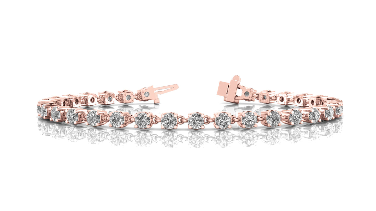 Poppy 4 Prong Bracelet, product view 2 | Southern Star Diamonds