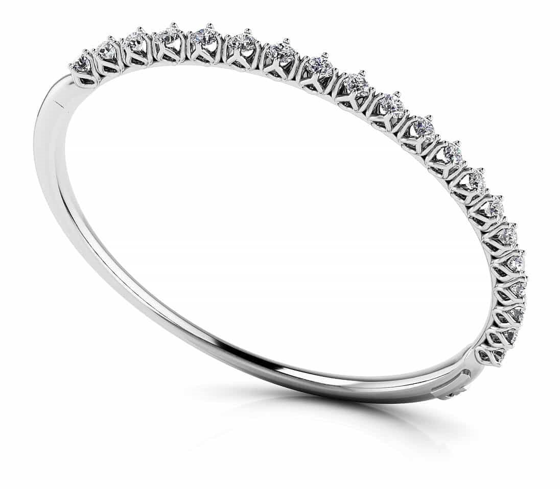 Amaryllis 4 Prong Bangle | Southern Star Diamonds