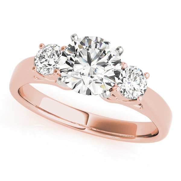 Waratah Three Stone Engagement Ring