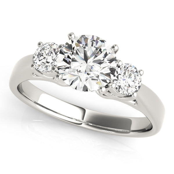 Waratah Three Stone Engagement Ring