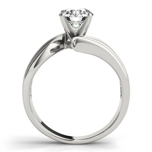 Notothlaspi Solitaire Engagement Ring - Side