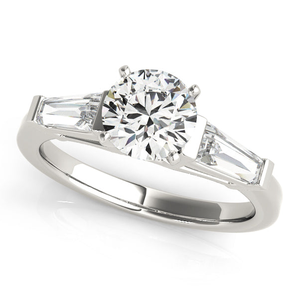 Trymalium Three Stone Engagement Ring