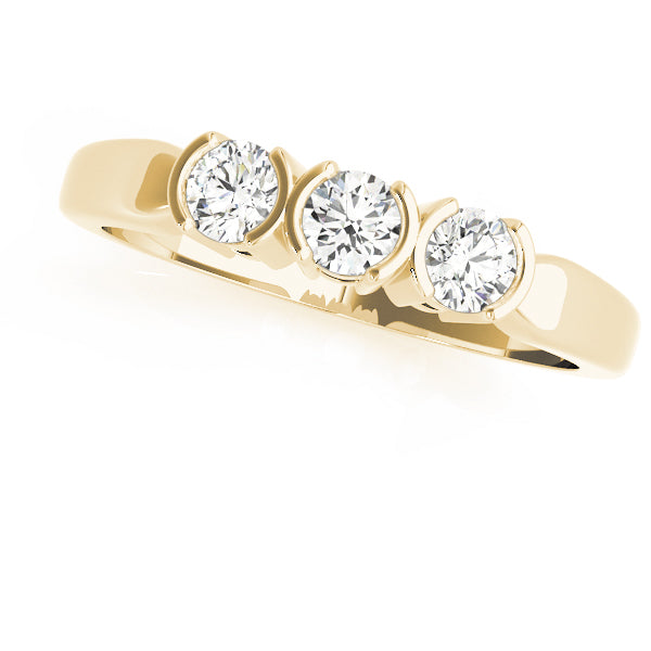 Bezel Set Diamond Wedding Band — 83660-W | Southern Star Diamonds