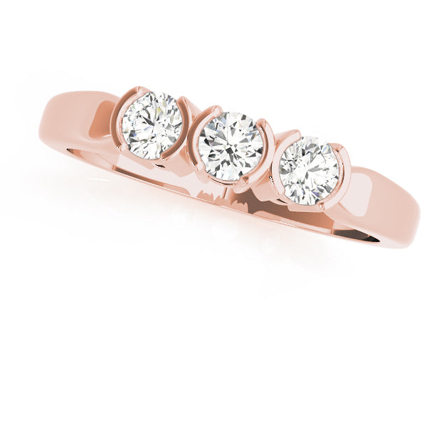Bezel Set Diamond Wedding Band — 83660-W, product view 2 | Southern Star Diamonds