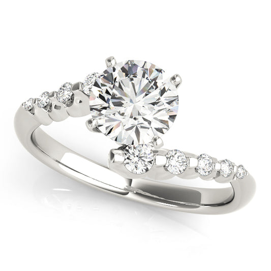 Ursinia Unique Engagement Ring - Front