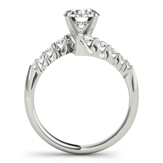 Ursinia Unique Engagement Ring - Side