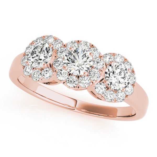Calytrix Three Stone Engagement Ring