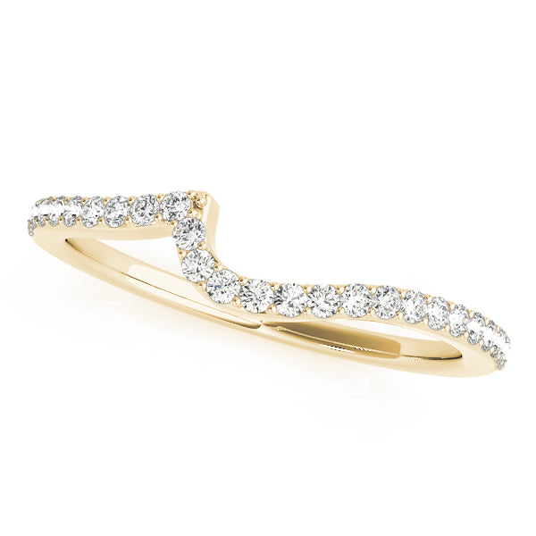 Curved Wedding Band — 84262-W | Southern Star Diamonds
