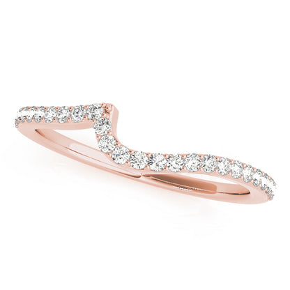 Curved Wedding Band — 84262-W, product view 2 | Southern Star Diamonds