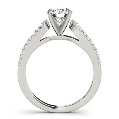 Viola Multirow Engagement Ring - Side