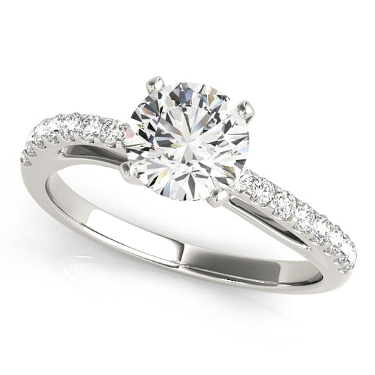 Xanthosia Unique Engagement Ring - Front