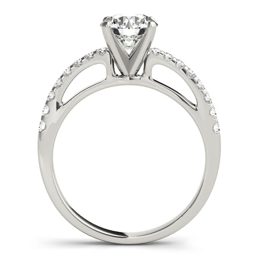 Xanthosia Unique Engagement Ring - Side