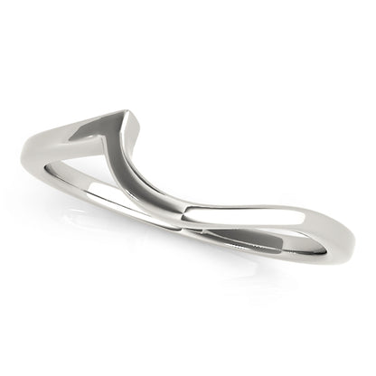 Curved Wedding Band — 84303-W, product view 3 | Southern Star Diamonds