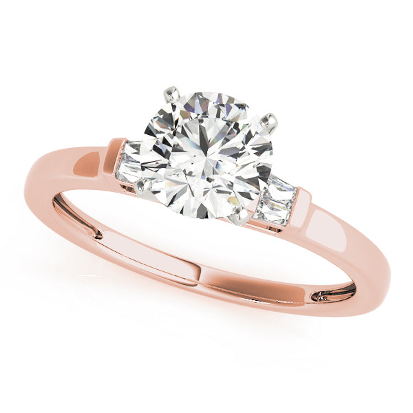 Inga Three Stone Engagement Ring