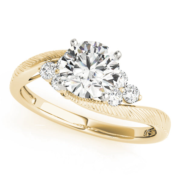 Engagement Rings Cluster Sides
