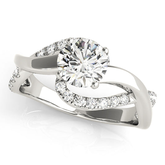 Pachysandra Engagement Engagement Ring - Front