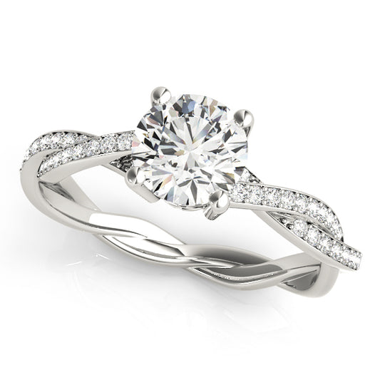 Onopordum Engagement Engagement Ring - Front
