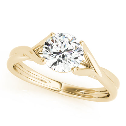 Xanthium Solitaire Engagement Ring - Yellow Gold