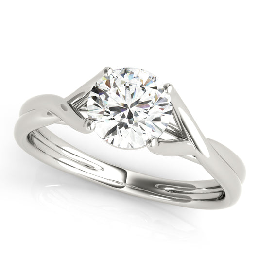 Xanthium Solitaire Engagement Ring - Front