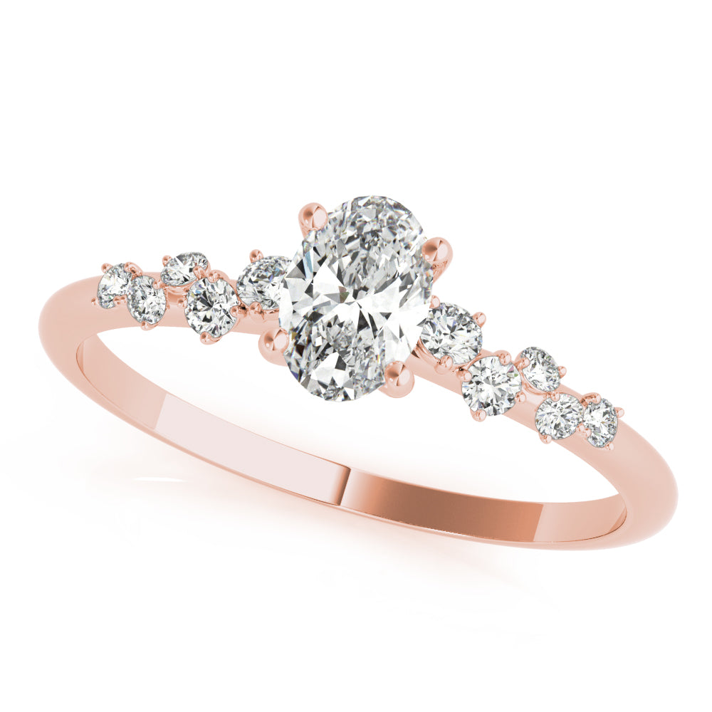 Osteospermum Unique Engagement Ring