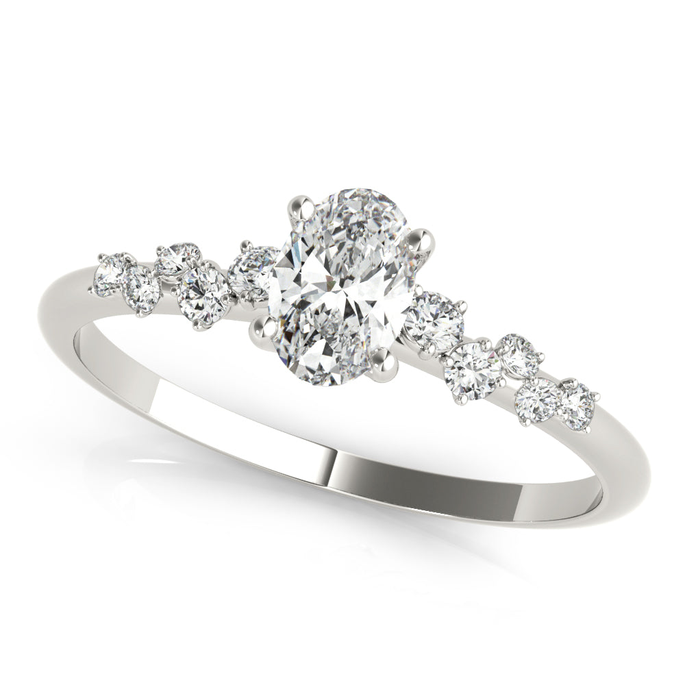 Osteospermum Unique Engagement Ring