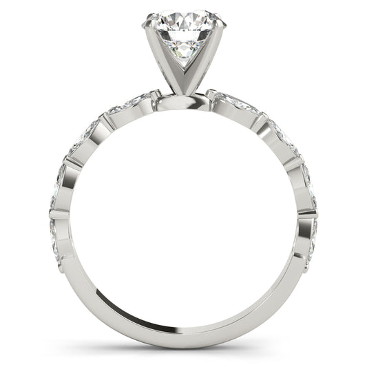 Salvia Engagement Engagement Ring - Side