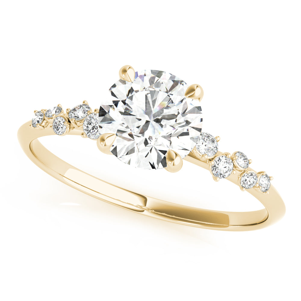 Engagement Ring Round Center