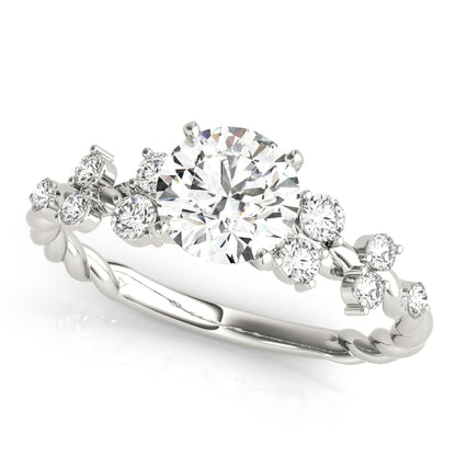 Uncinia Engagement Engagement Ring - Front
