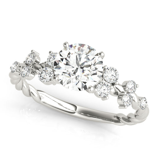 Uncinia Engagement Engagement Ring - Front
