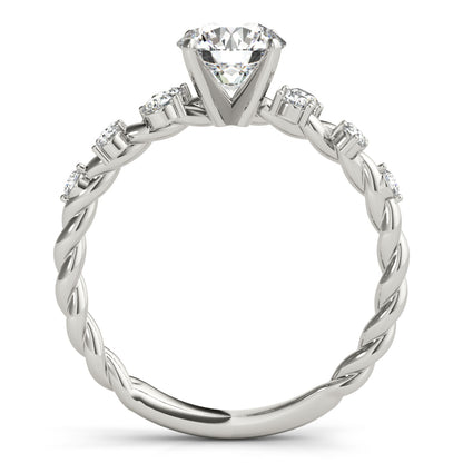 Uncinia Engagement Engagement Ring - Side