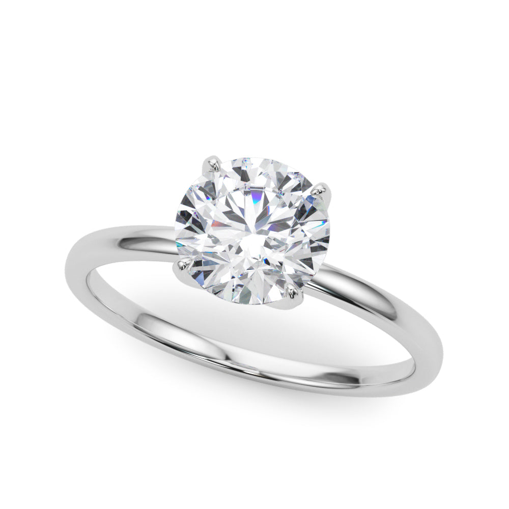 Bottlebrush Solitaire Engagement Ring
