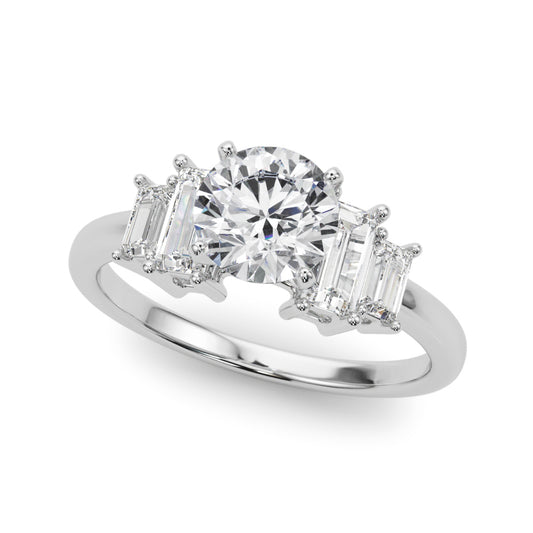 Verbascum Engagement Engagement Ring - Front